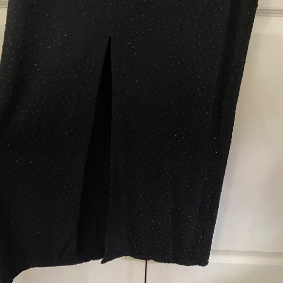 Gunne Sax Jessica McClintock Vintage Beaded Stretch Sleeveless Maxi Evening Gown - Picture 6 of 10